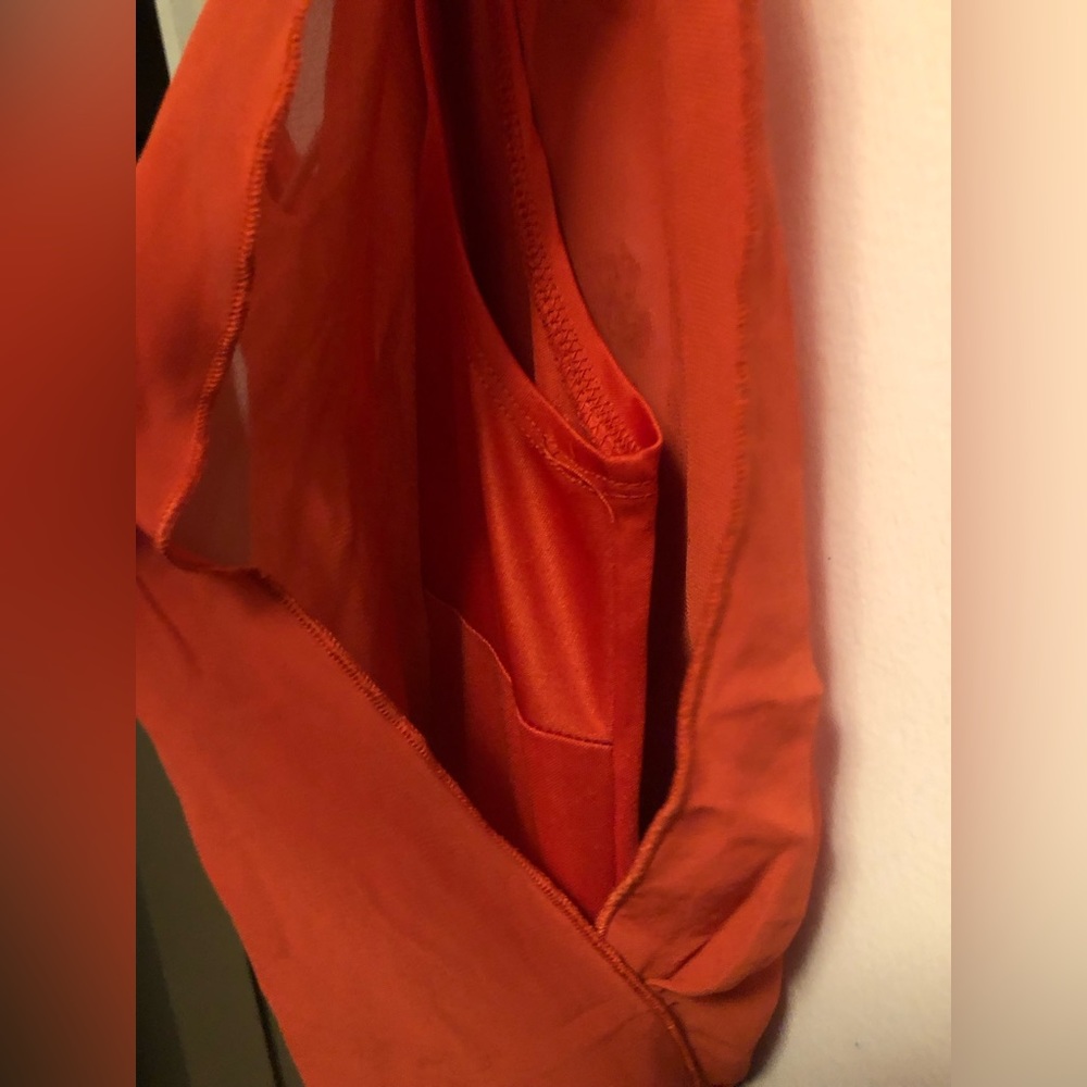 Orange/Black Enfocus Studio Dress - Picture 3 of 6